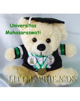 Boneka Wisuda Universitas Mahasaraswati - Pendidikan (30 cm)